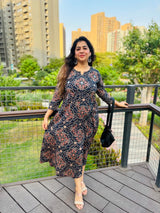 Celestial Mirror Three-Piece Ethnic Suit Set